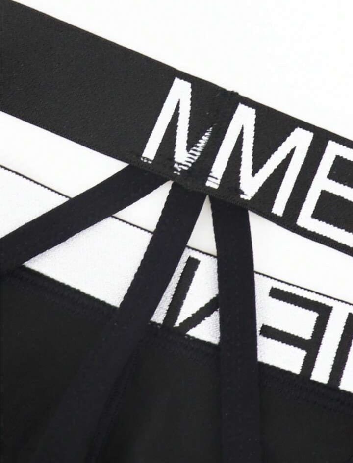 Harness-style men's jockstrap.